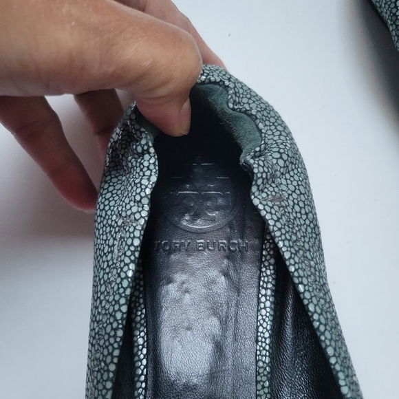 Tory burch Reva Flats leather Ballet flats  size 7M. - Picture 13 of 14